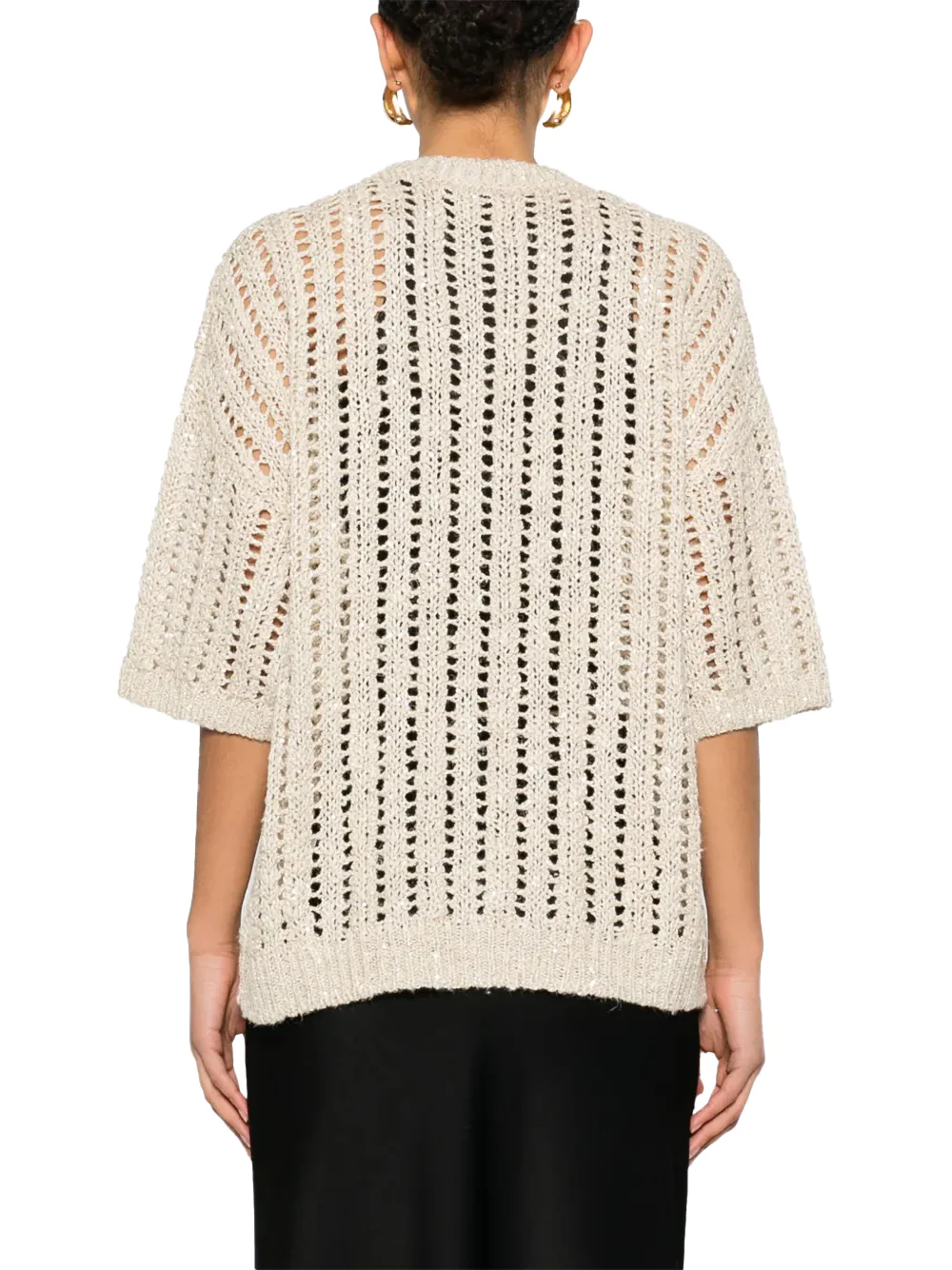 Brunello Cucinelli Women Sweater Beige - Image 8