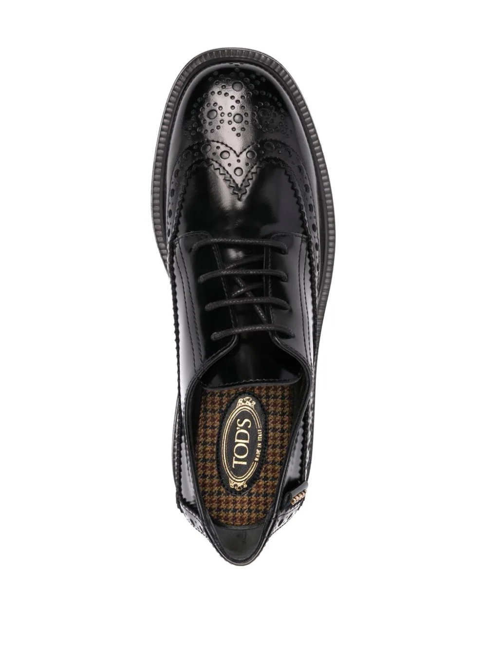 TOD’S Lace-Ups Leather Oxford Black - Image 8