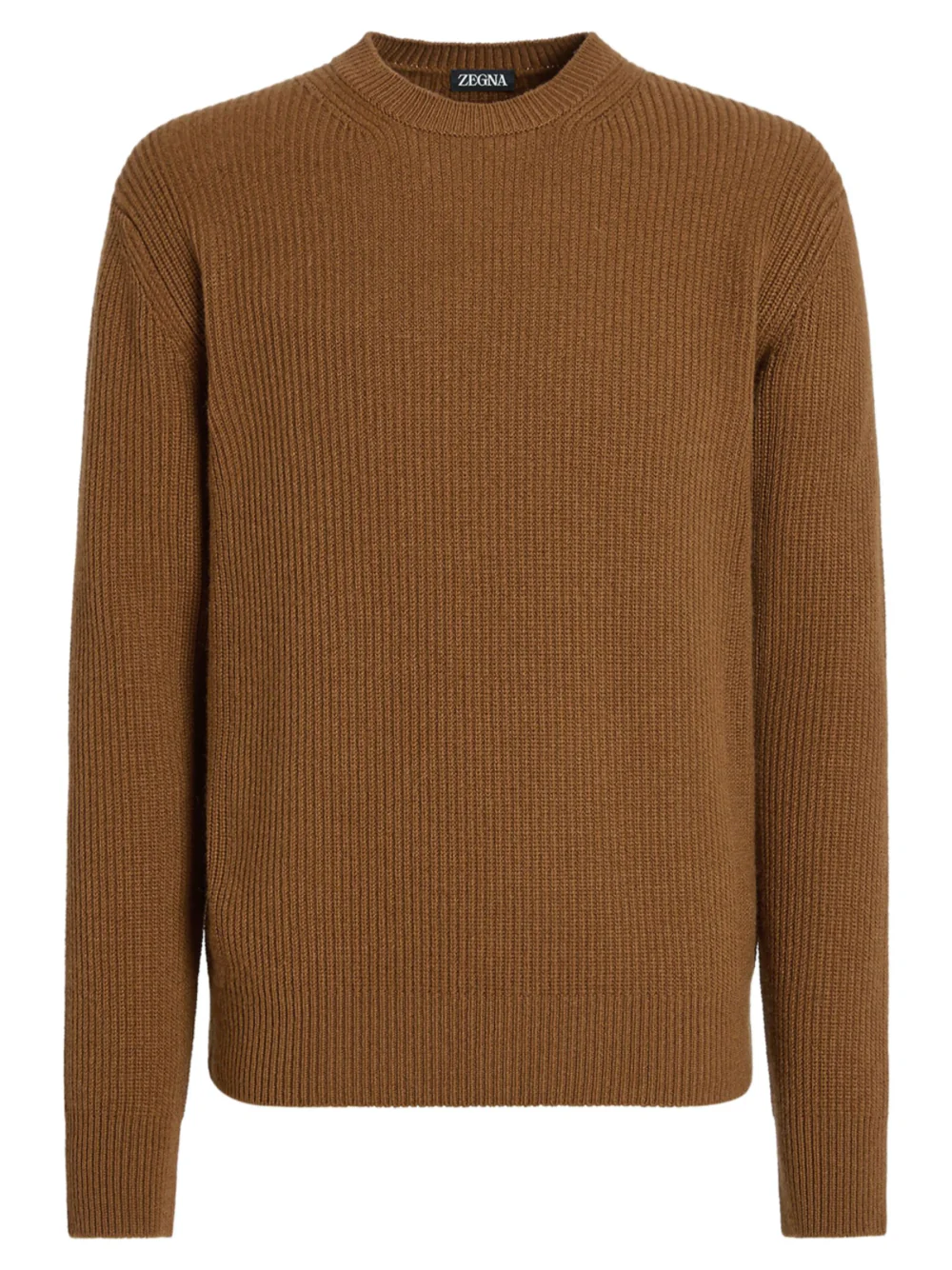 Zegna Men Oasi Cashmere Sweater Brown - Image 3